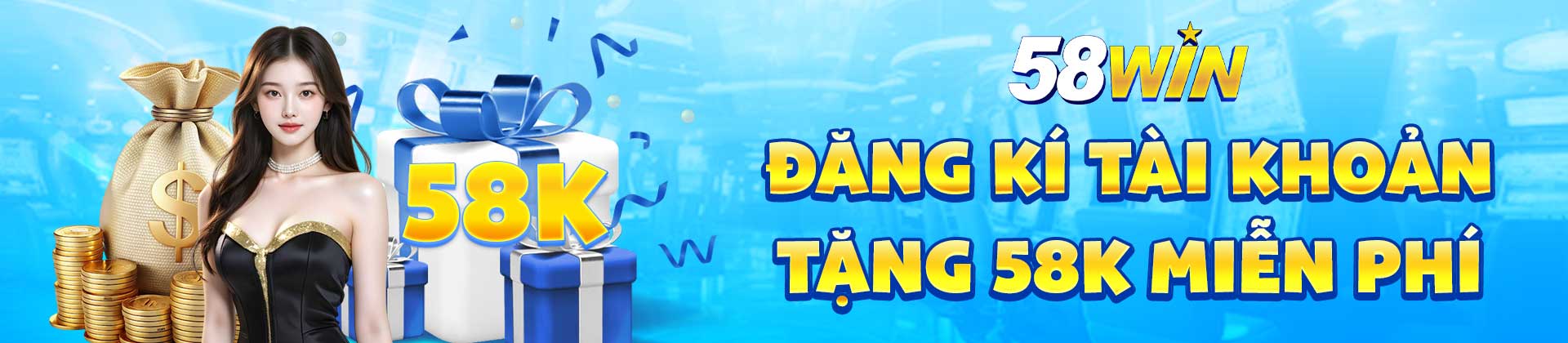 Banner thương hiệu 58WIN